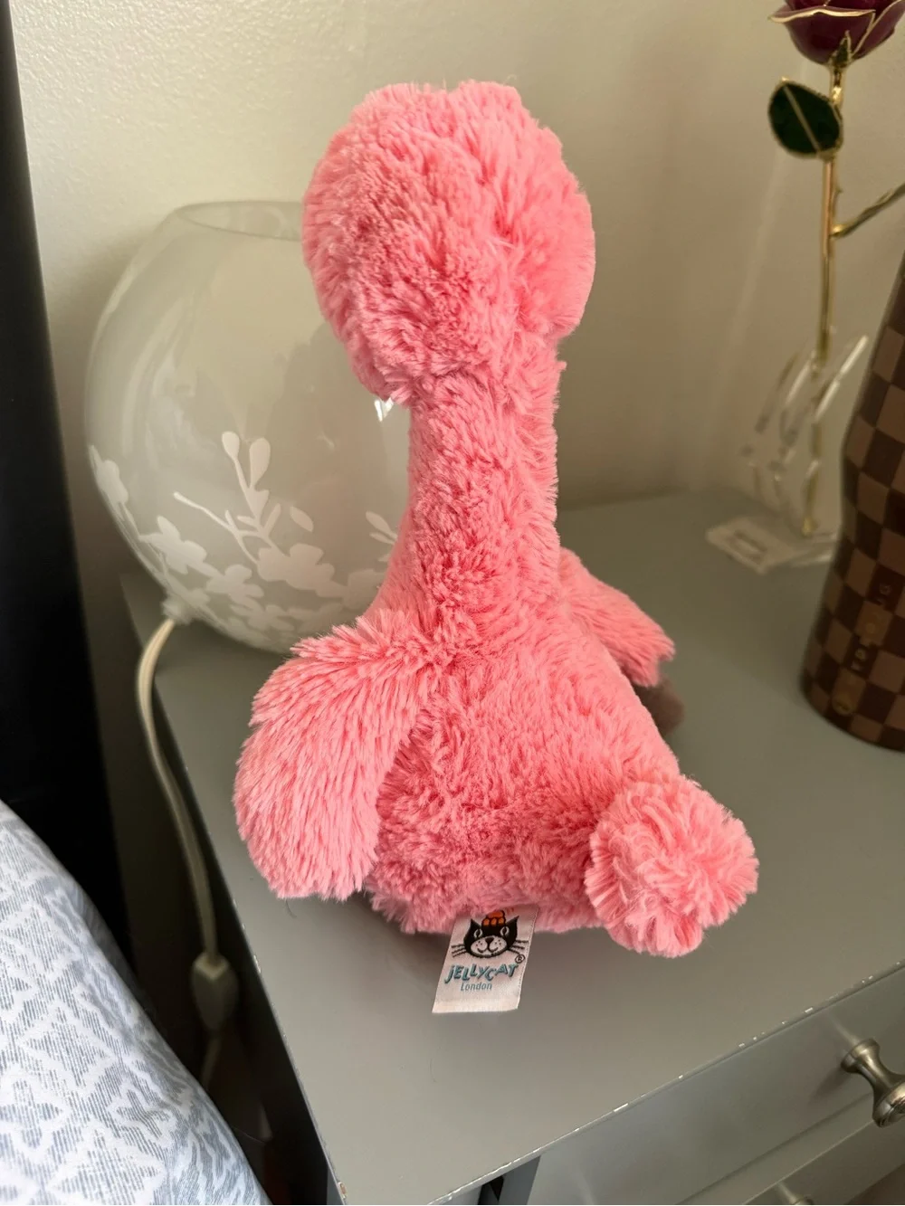 Jellycat Retired Bashful Flamingo - Picture 3 of 7